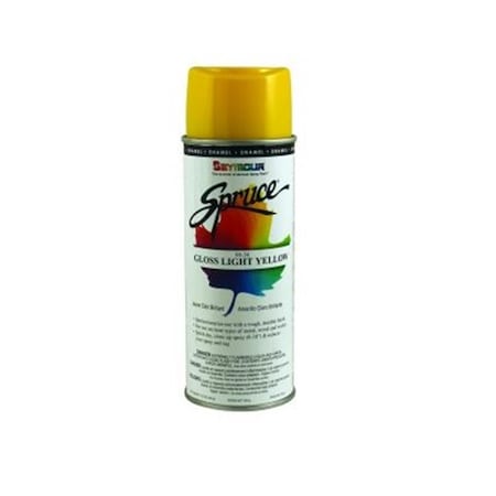 Vortex 16 oz Enamel Spray Paint, Gloss Light Yellow VO3735932